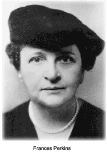 Frances Perkins United States American History